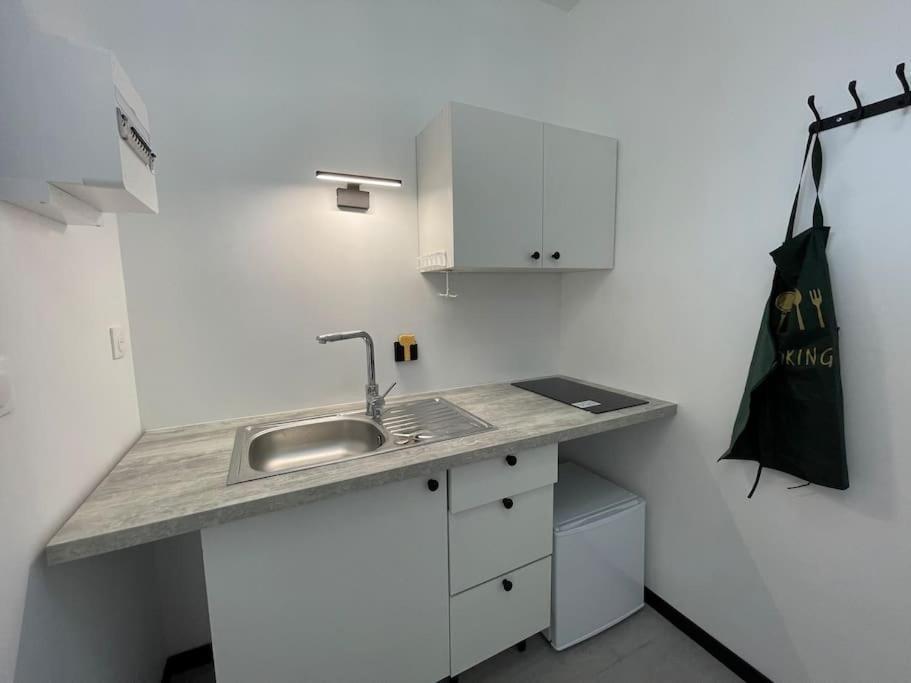 Studio A2 18M2 Cosy 5Minutes Gare Parking Gratuit Rue De La Mure Roanne Exteriér fotografie